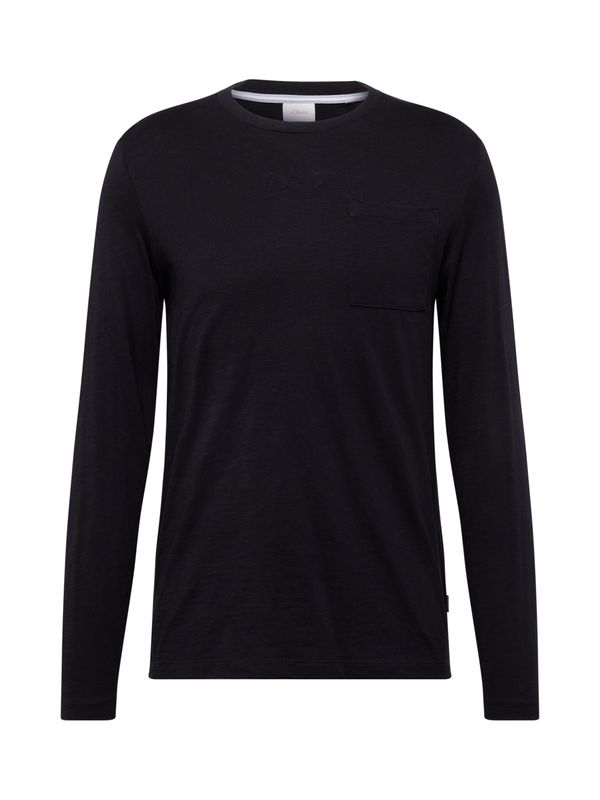 s.Oliver s.Oliver Тениска  черно