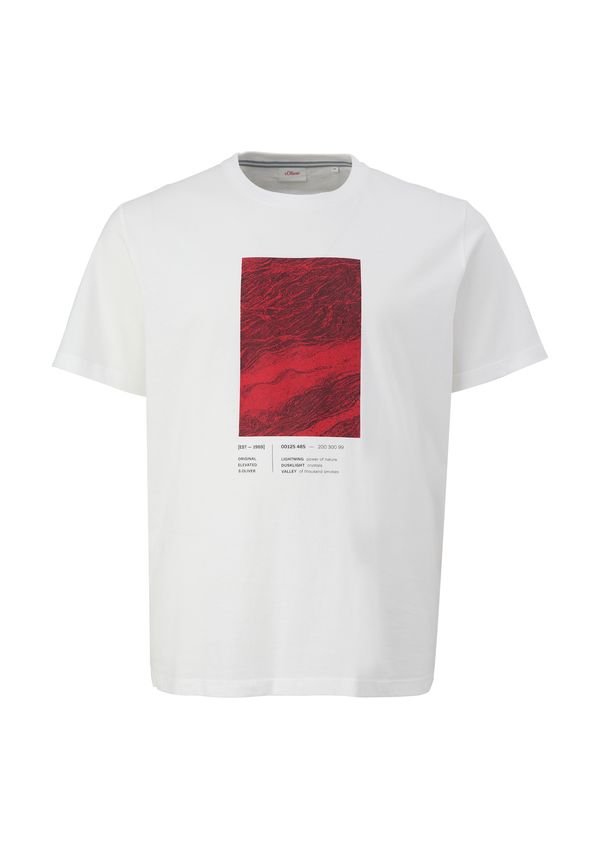 s.Oliver s.Oliver Тениска  червено / бяло