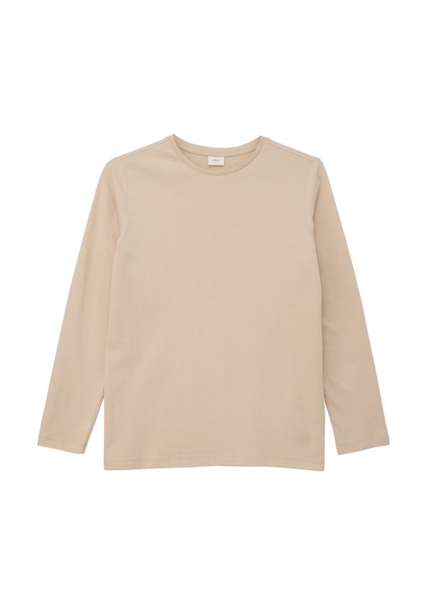 s.Oliver s.Oliver Тениска  цвят "пясък" / черно