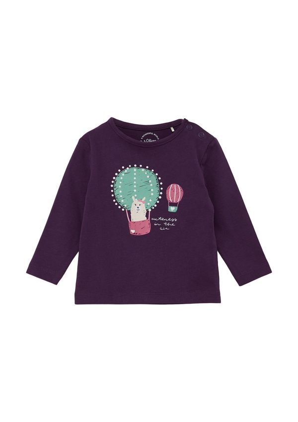 s.Oliver s.Oliver Тениска  екрю / тюркоазен / тъмнолилаво / светлорозово