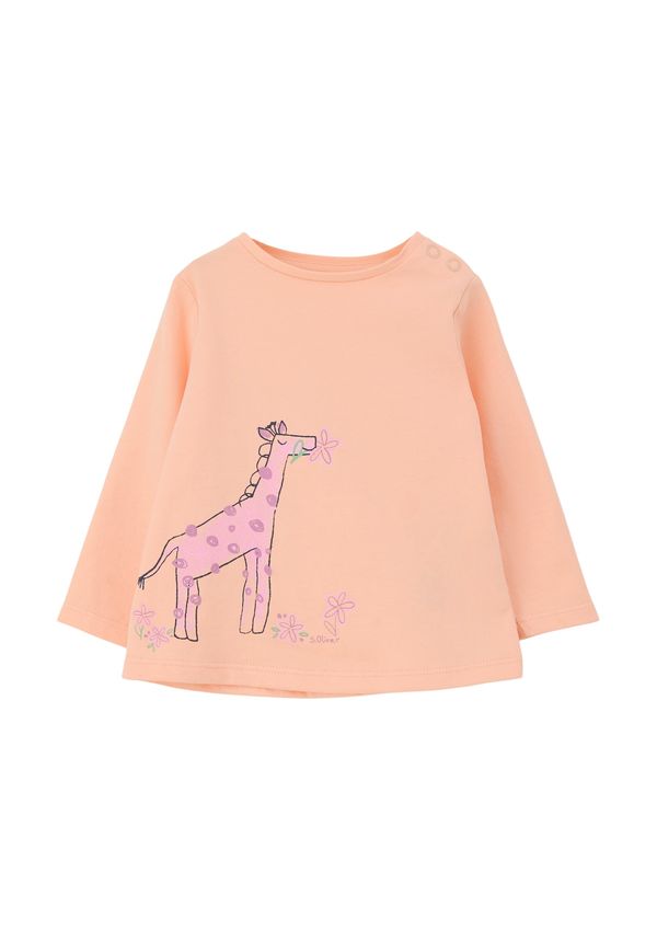 s.Oliver s.Oliver Тениска  кайсия / светлорозово