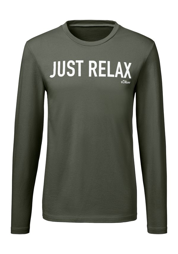 s.Oliver s.Oliver Тениска  каки / бяло