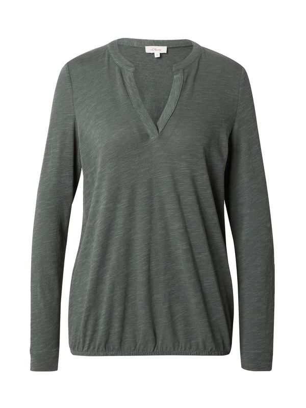 s.Oliver s.Oliver Тениска  каки