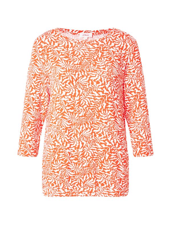 s.Oliver s.Oliver Тениска  корал / бяло