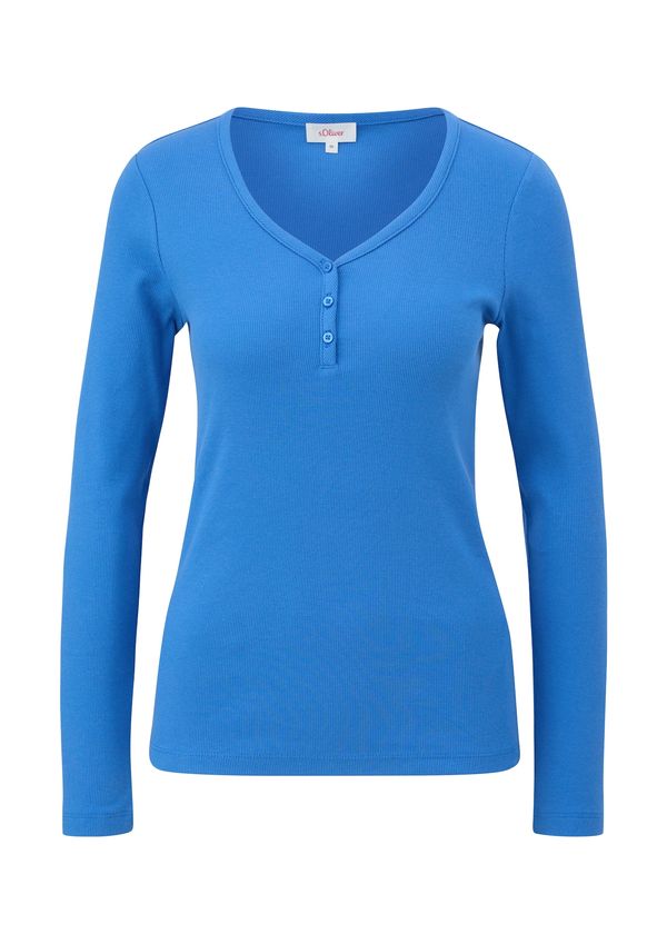 s.Oliver s.Oliver Тениска  лазурно синьо