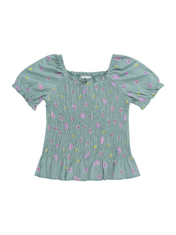 s.Oliver s.Oliver Тениска  нефритено зелено / розово
