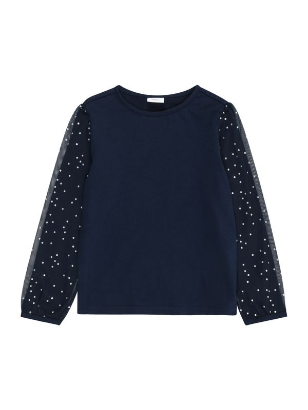 s.Oliver s.Oliver Тениска  нейви синьо / сребърно