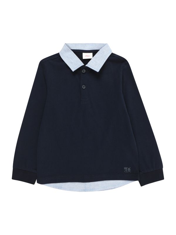 s.Oliver s.Oliver Тениска  нейви синьо / светлосиньо