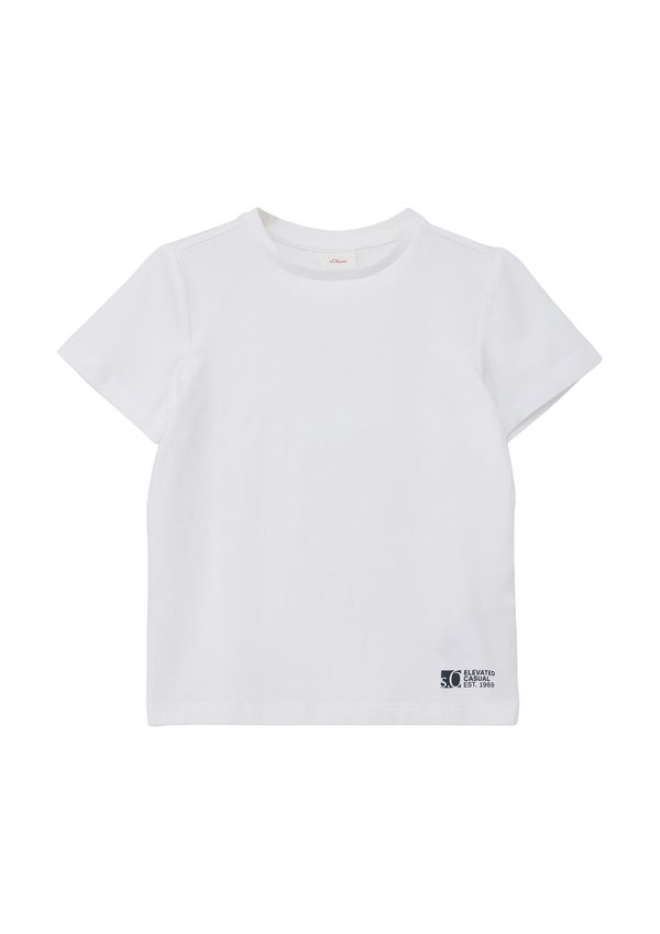 s.Oliver s.Oliver Тениска  нощно синьо / бяло