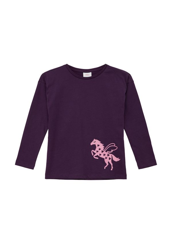 s.Oliver s.Oliver Тениска  орхидея / къпина