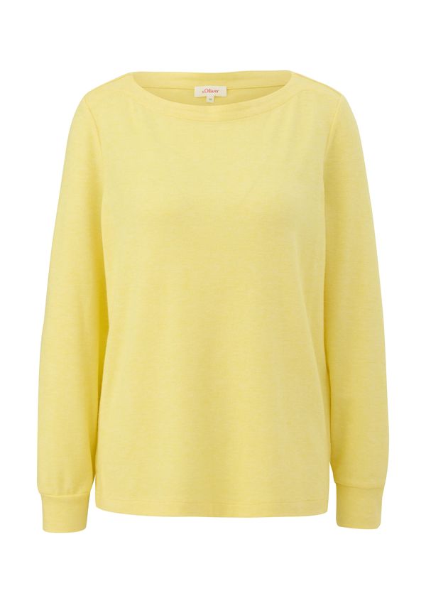 s.Oliver s.Oliver Тениска  пастелно жълто