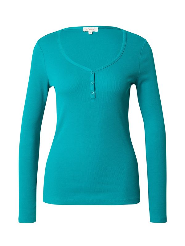 s.Oliver s.Oliver Тениска  петрол