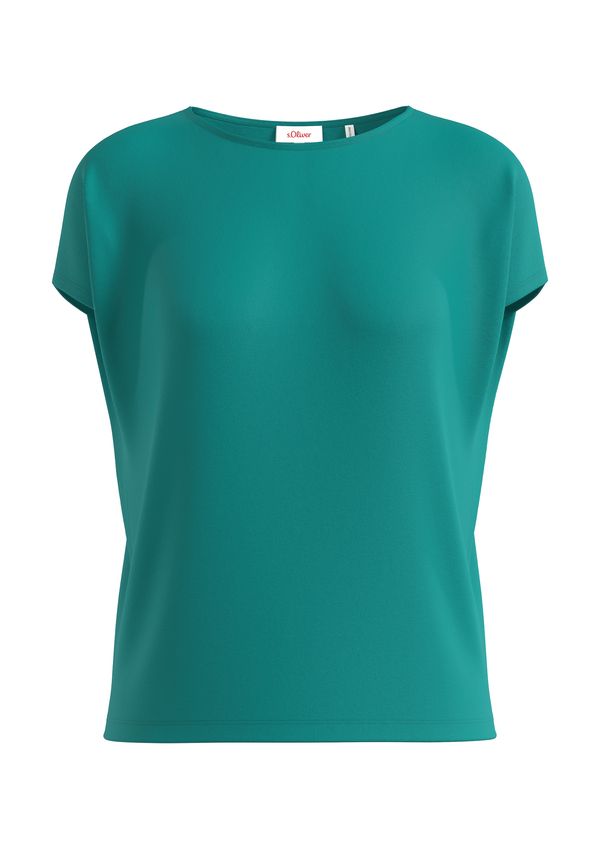 s.Oliver s.Oliver Тениска  петрол