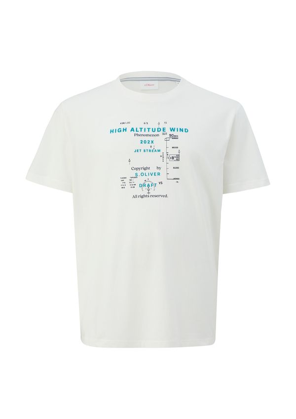 s.Oliver s.Oliver Тениска  пъстро / бяло