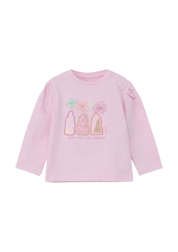 s.Oliver s.Oliver Тениска  пъстро / розе