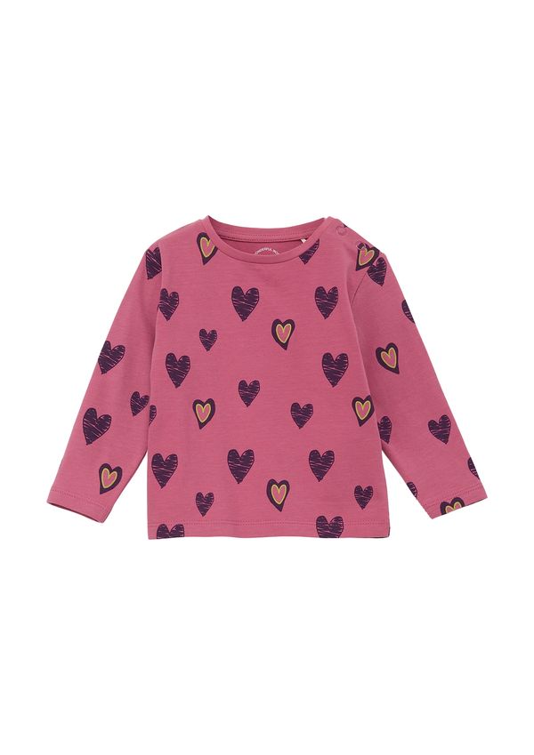 s.Oliver s.Oliver Тениска  розово / черно