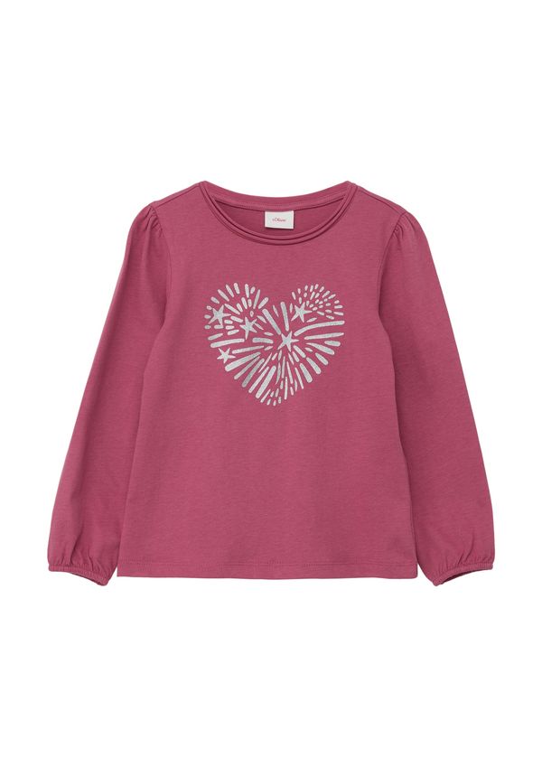 s.Oliver s.Oliver Тениска  розово / сребърно