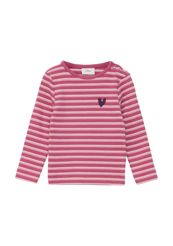 s.Oliver s.Oliver Тениска  синьо / розово / бяло