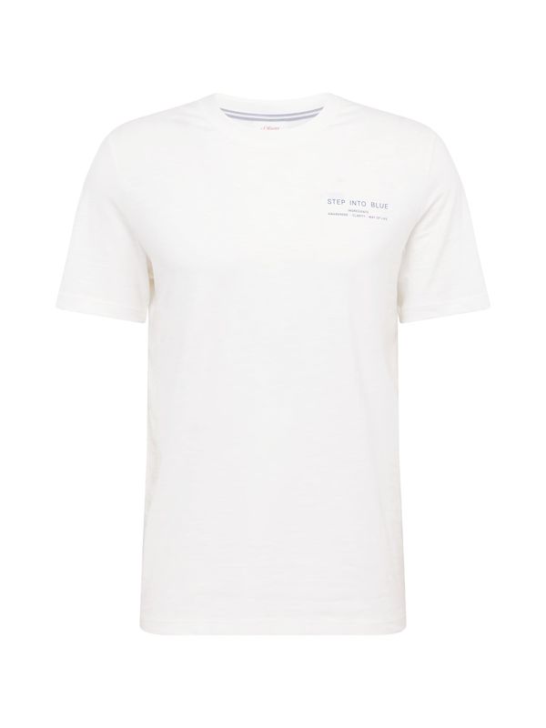 s.Oliver s.Oliver Тениска  синьо / светлосиньо / бяло