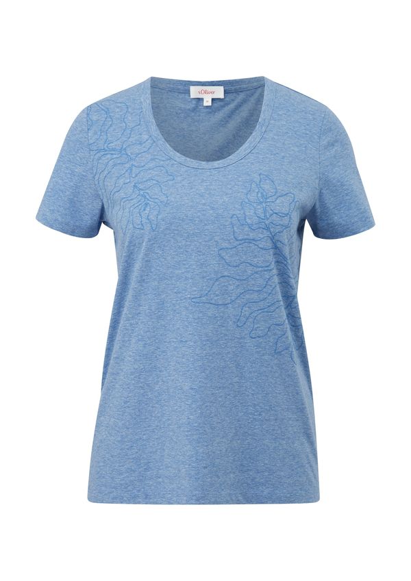 s.Oliver s.Oliver Тениска  синьо