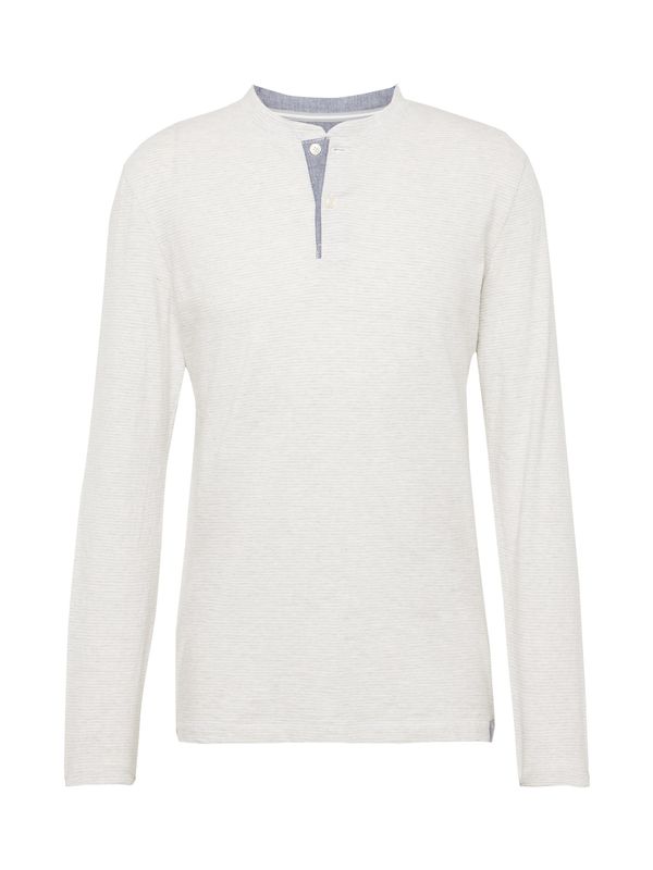 s.Oliver s.Oliver Тениска  сиво / бял меланж