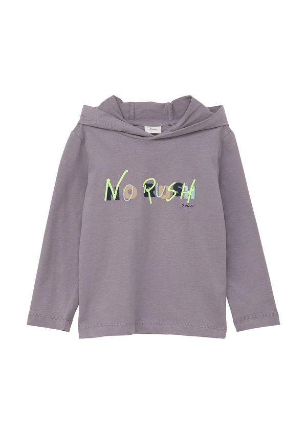 s.Oliver s.Oliver Тениска  сиво / пъстро