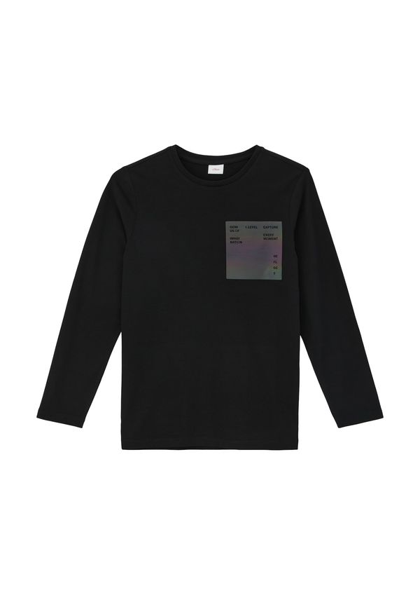 s.Oliver s.Oliver Тениска  сиво / зелено / лилав / черно