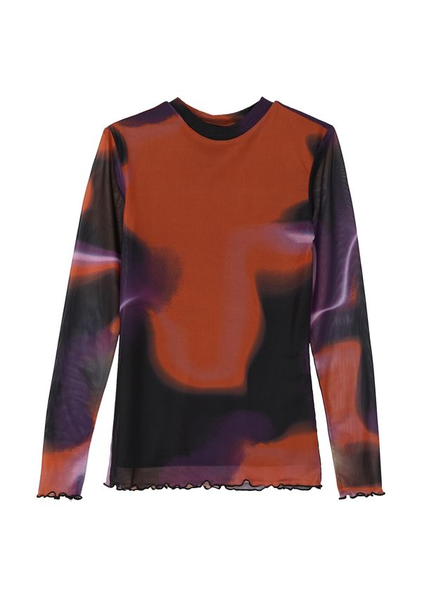 s.Oliver s.Oliver Тениска  светлолилаво / тъмнолилаво / ръждиво червено / черно