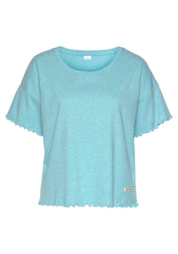 s.Oliver s.Oliver Тениска  светлосиньо