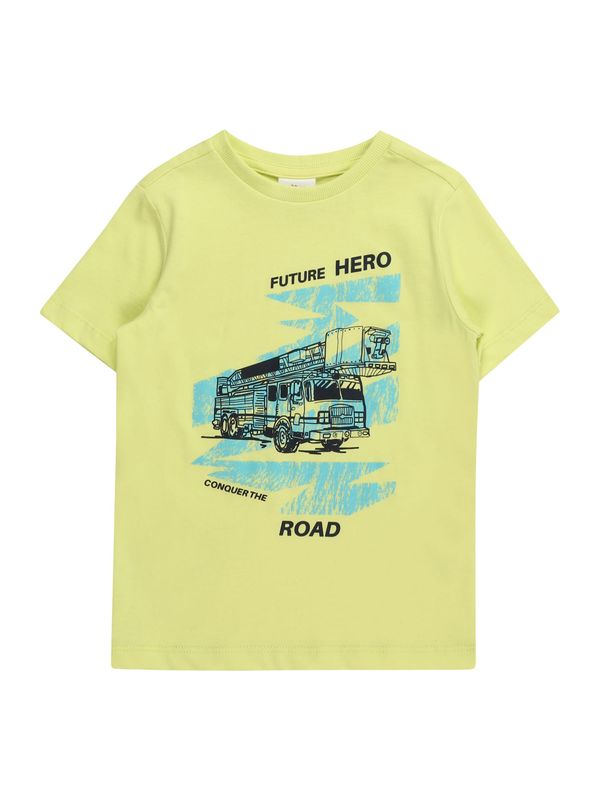 s.Oliver s.Oliver Тениска  светлосиньо / лайм / черно