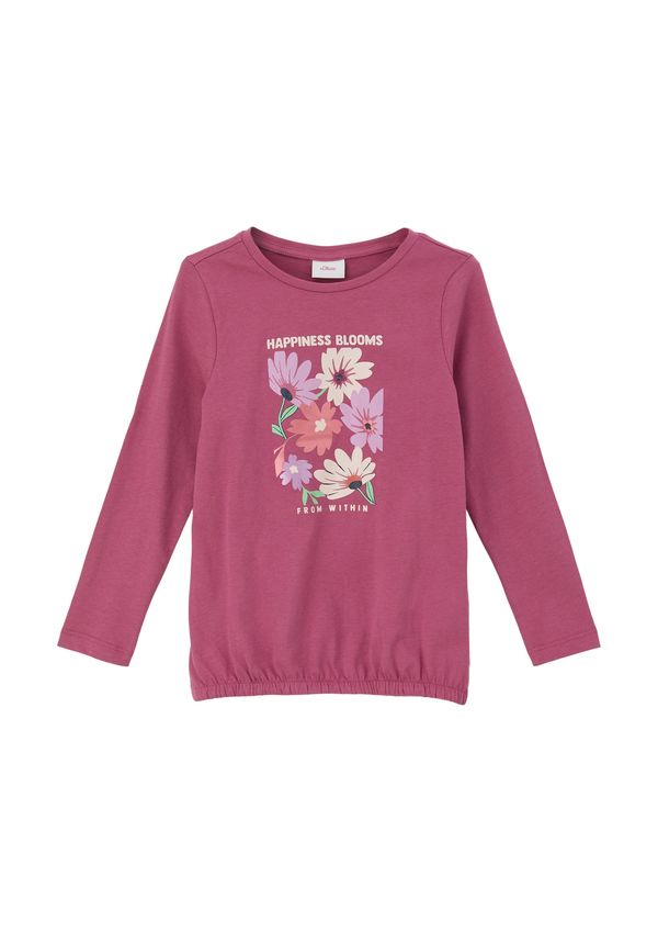 s.Oliver s.Oliver Тениска  светлозелено / циклама / светлолилаво / светлорозово