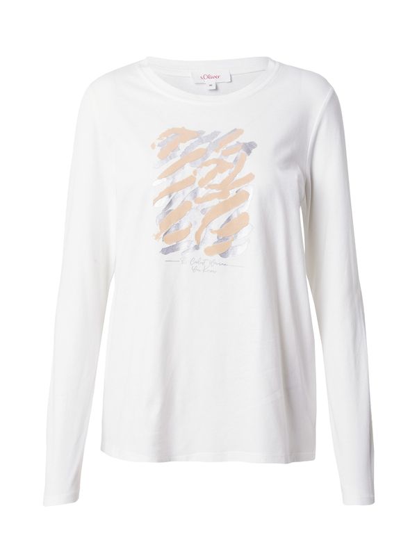 s.Oliver s.Oliver Тениска  телесен цвят / светлобежово / люляк
