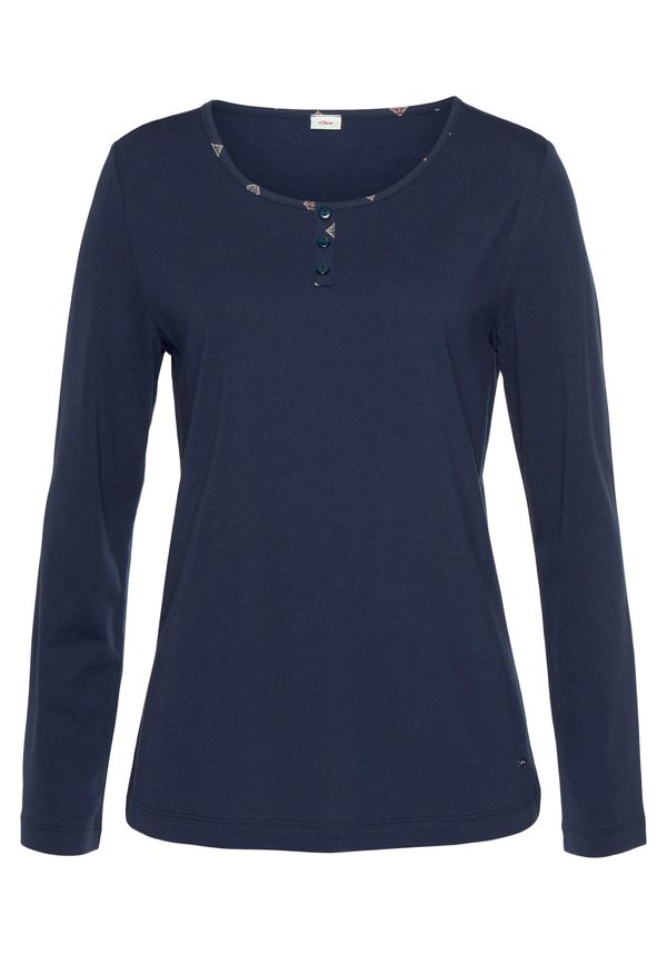 s.Oliver s.Oliver Тениска  тъмносиньо / жълто / розово