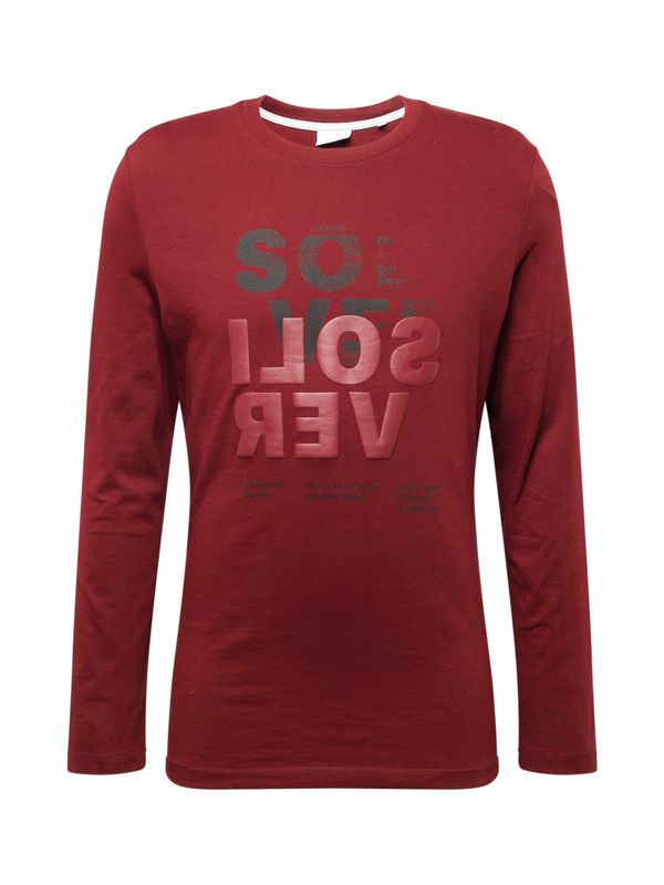 s.Oliver s.Oliver Тениска  тъмносиво / бордо / пастелно червено