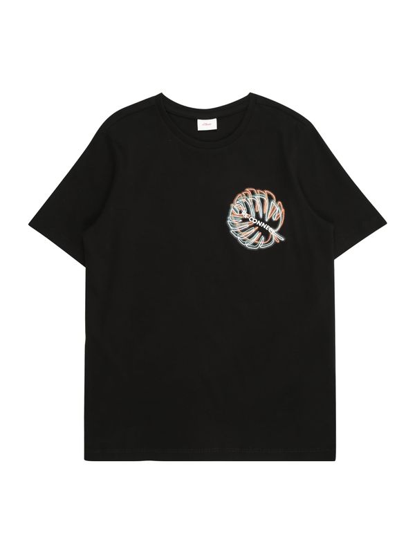 s.Oliver s.Oliver Тениска  тюркоазен / кайсия / черно / бяло