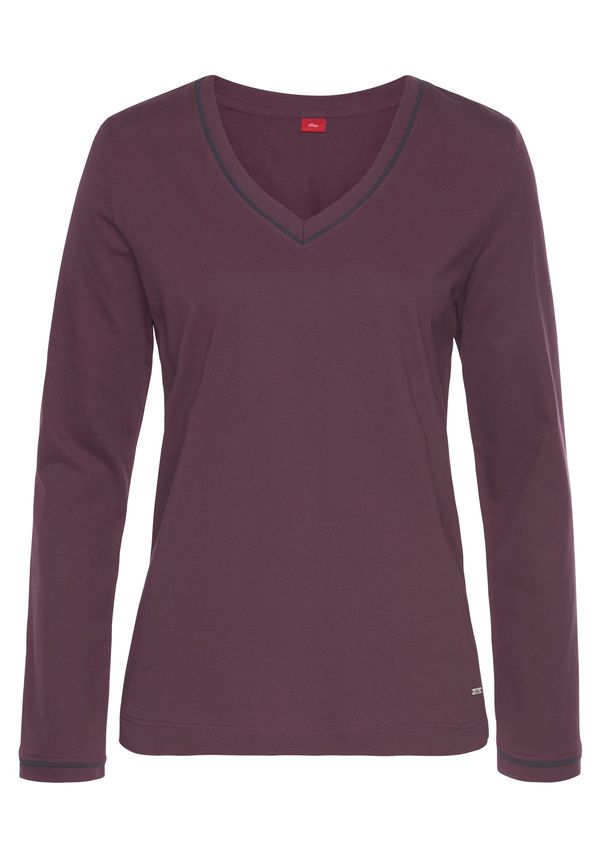 s.Oliver s.Oliver Тениска за спане  бордо