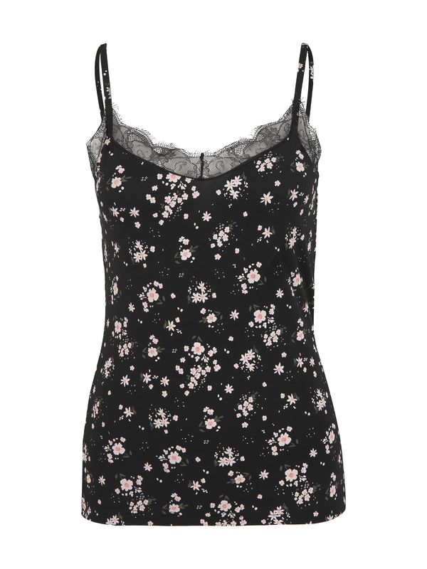 s.Oliver s.Oliver Тениска за спане  тъмнозелено / бледорозово / черно / бяло