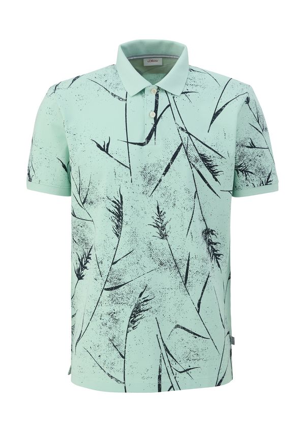 s.Oliver s.Oliver Тениска  зелено / тъмнозелено