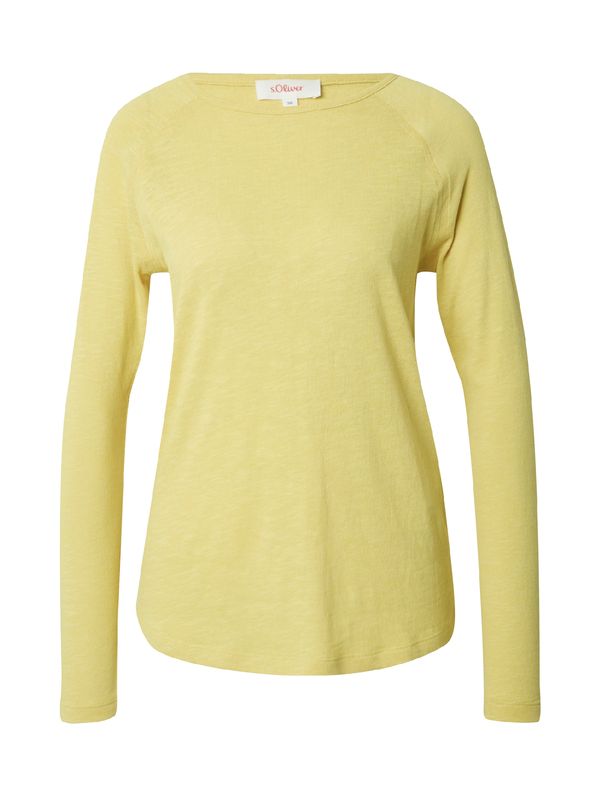 s.Oliver s.Oliver Тениска  жълт меланж