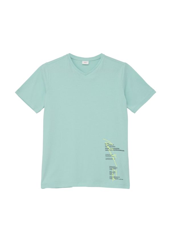 s.Oliver s.Oliver Тениска  жълто / мента / черно