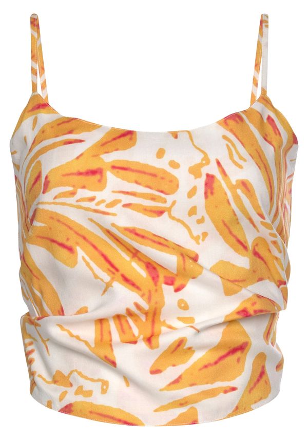 s.Oliver s.Oliver Топ  бежово / златистожълто / тъмнорозово