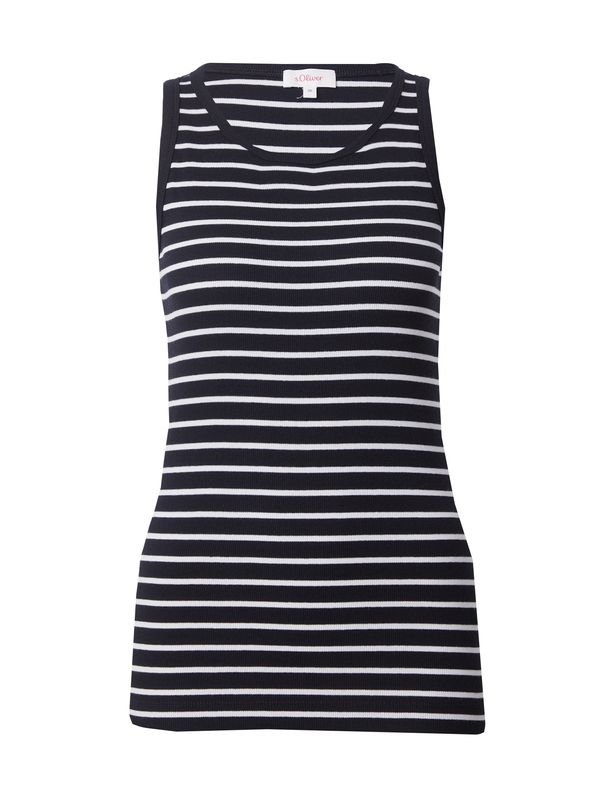 s.Oliver s.Oliver Топ  черно / бяло