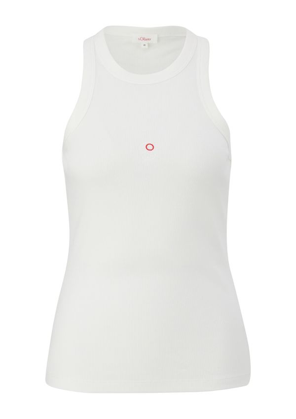 s.Oliver s.Oliver Топ  кремаво / червено