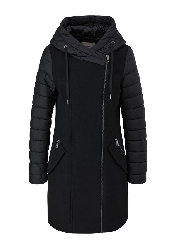 s.Oliver s.Oliver Зимно палто  черно