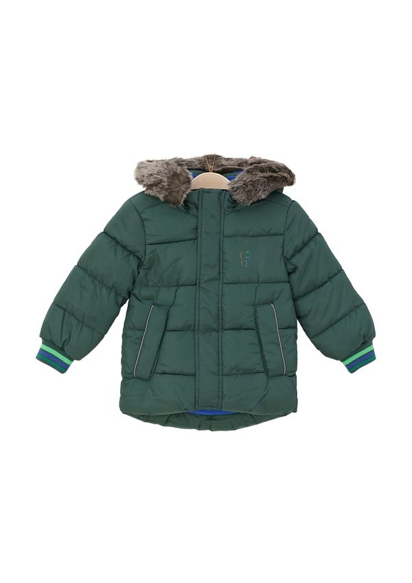 s.Oliver s.Oliver Зимно яке  кафяво / смарагдово зелено / тъмнозелено