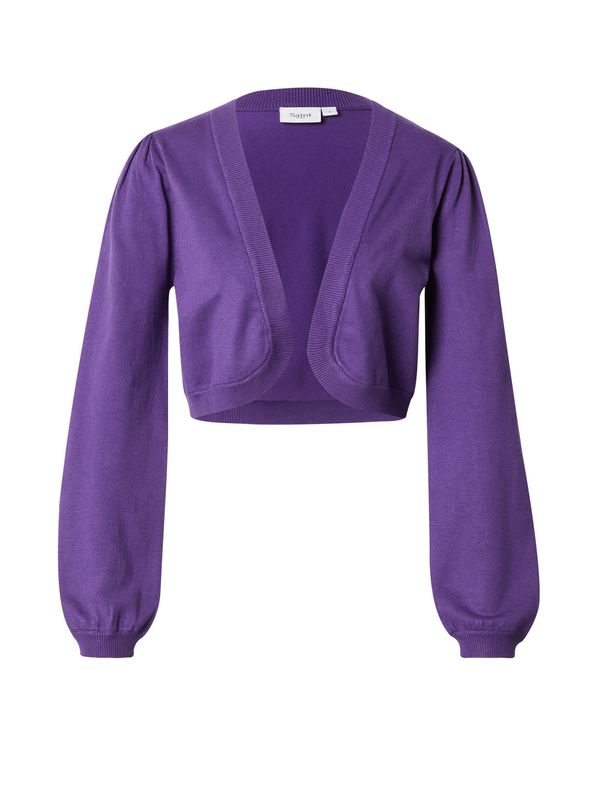 SAINT TROPEZ SAINT TROPEZ Плетена жилетка 'Mila'  лилав