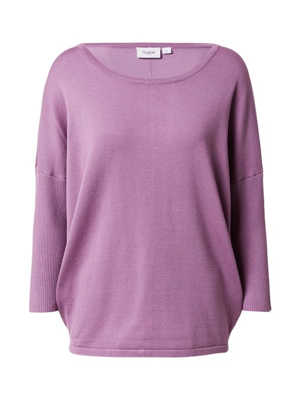 SAINT TROPEZ SAINT TROPEZ Пуловер 'Mila'  светлолилаво