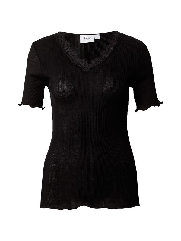 SAINT TROPEZ SAINT TROPEZ Тениска 'Maya'  черно