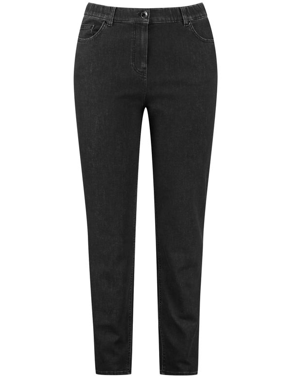 SAMOON SAMOON Дънки 'Betty'  черен деним