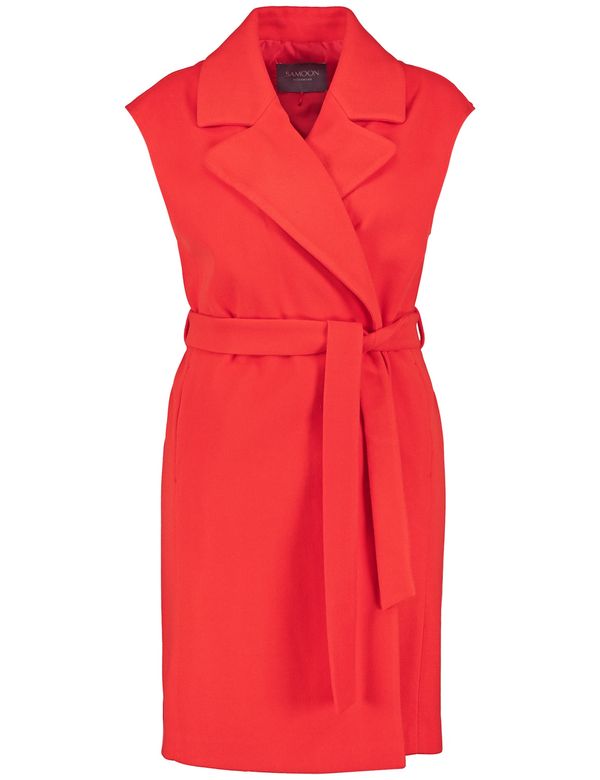 SAMOON SAMOON Елек  светлочервено